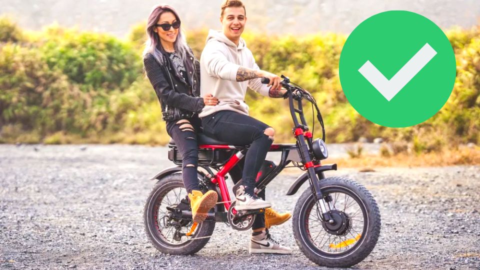 Benefits of riding a 2-seater electric bike